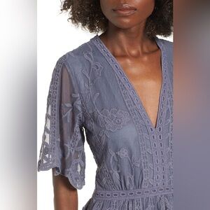 Nordstrom Socialite Lace Overlay Dress